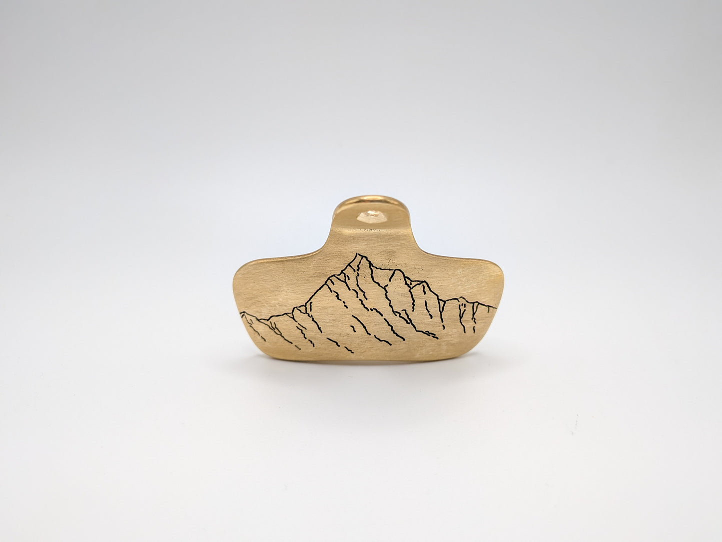 Engraved Mountain Bottle Opener