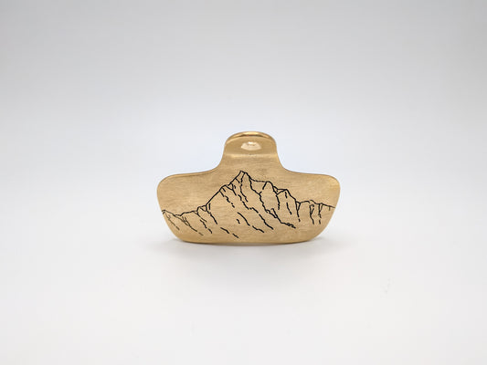 Engraved Mountain Bottle Opener