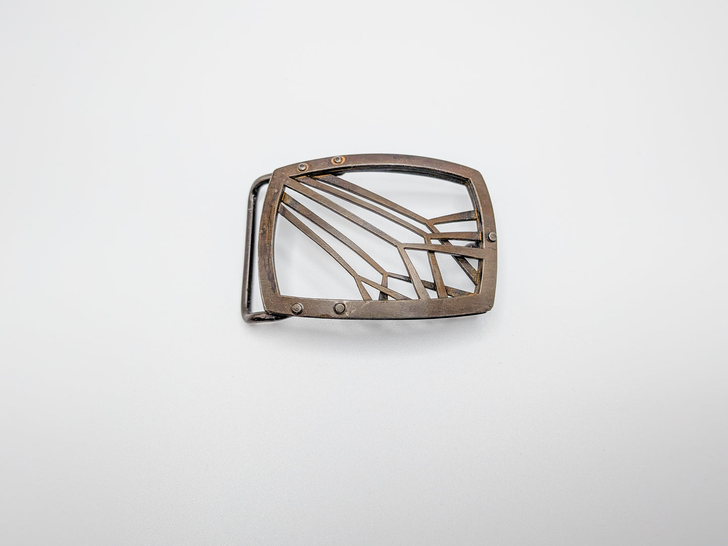 Riveted Steel Belt Buckle