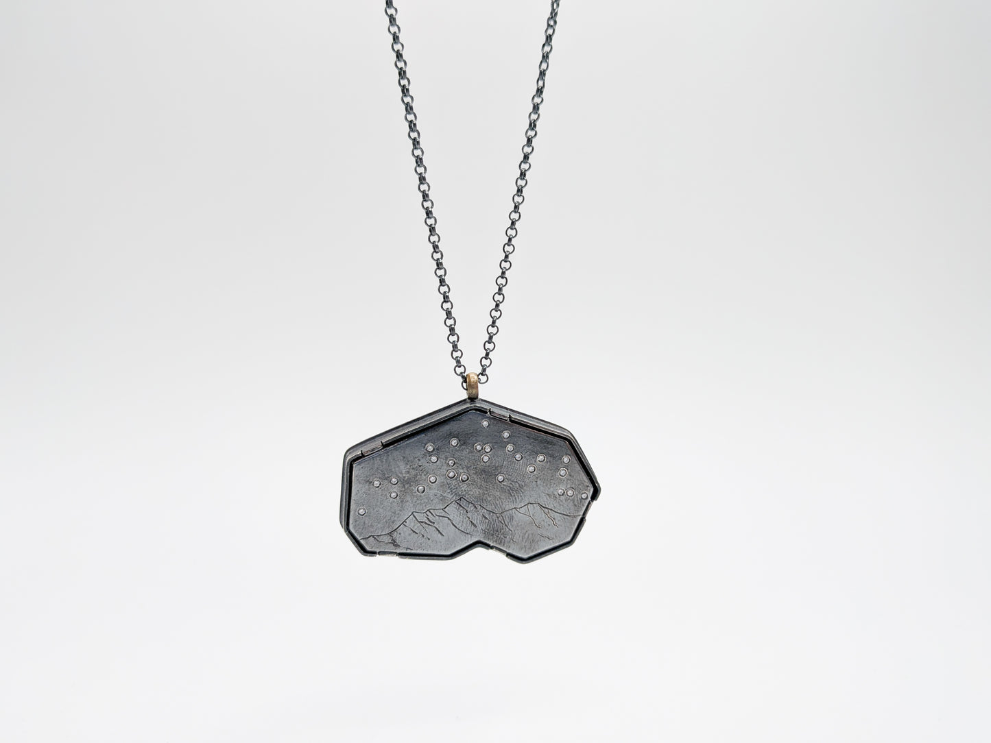 Starfield & Mountain Necklace