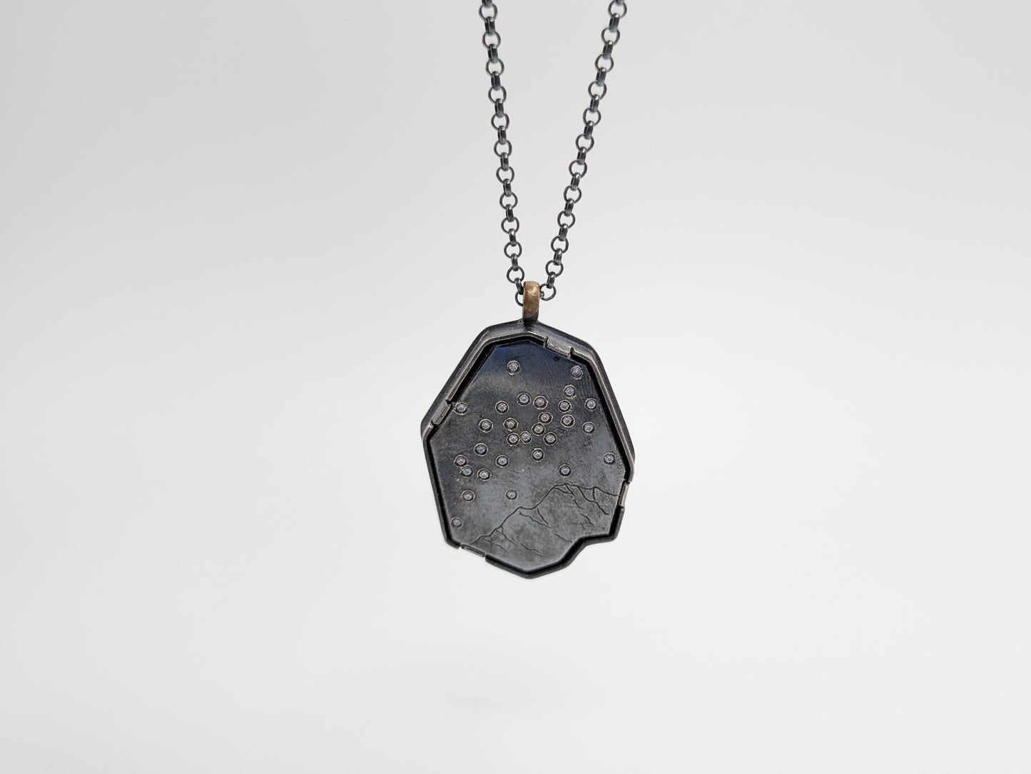Starfield & Mountain Necklace